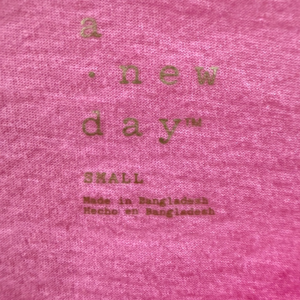 a new day White and Pink Tie-Back Tops - Picture 7 of 7
